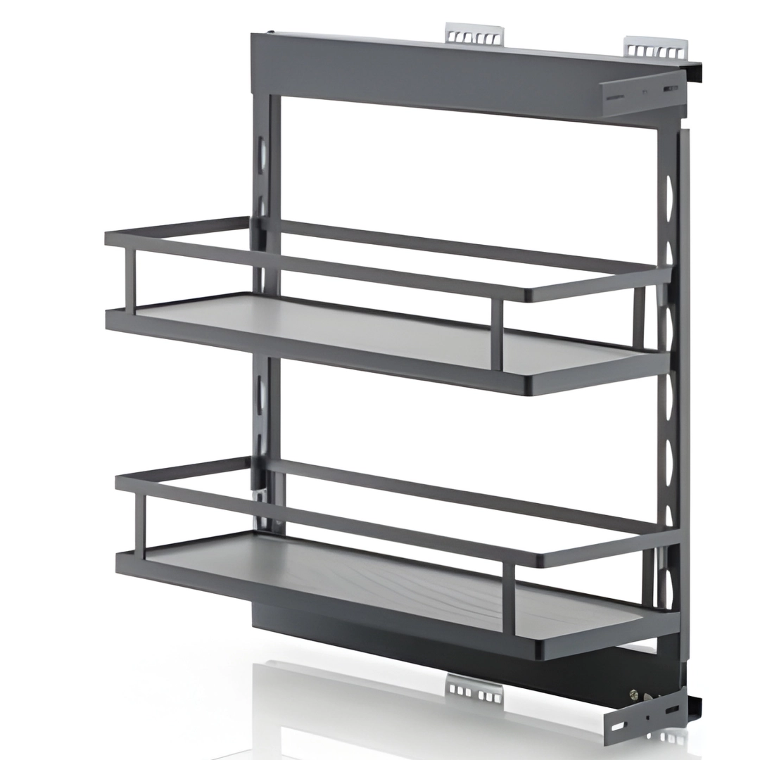 Side Mounting Pullout Flat Line Grey