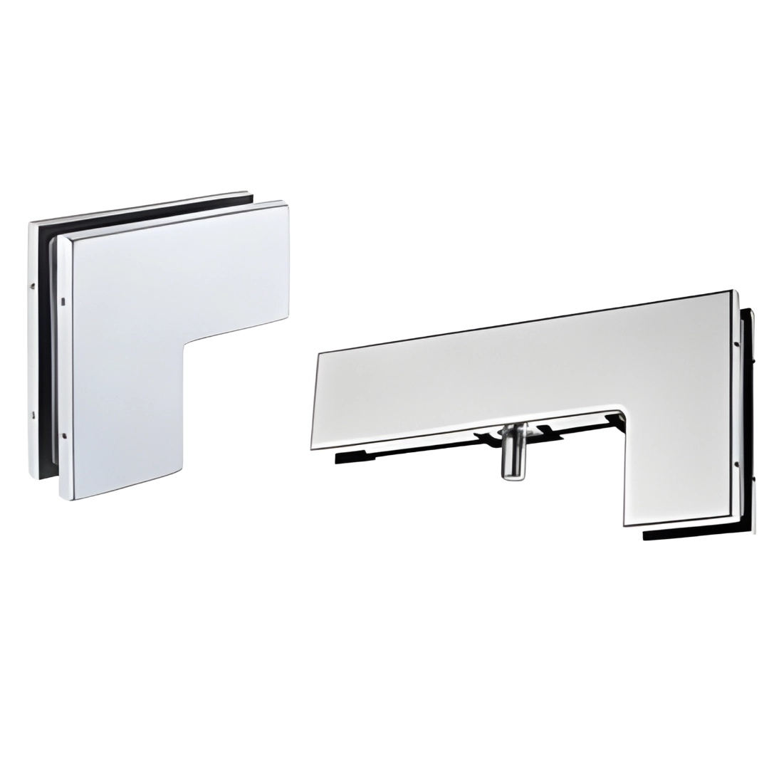AV L Patch Glass Door Fitting (Small & Big) – SS304