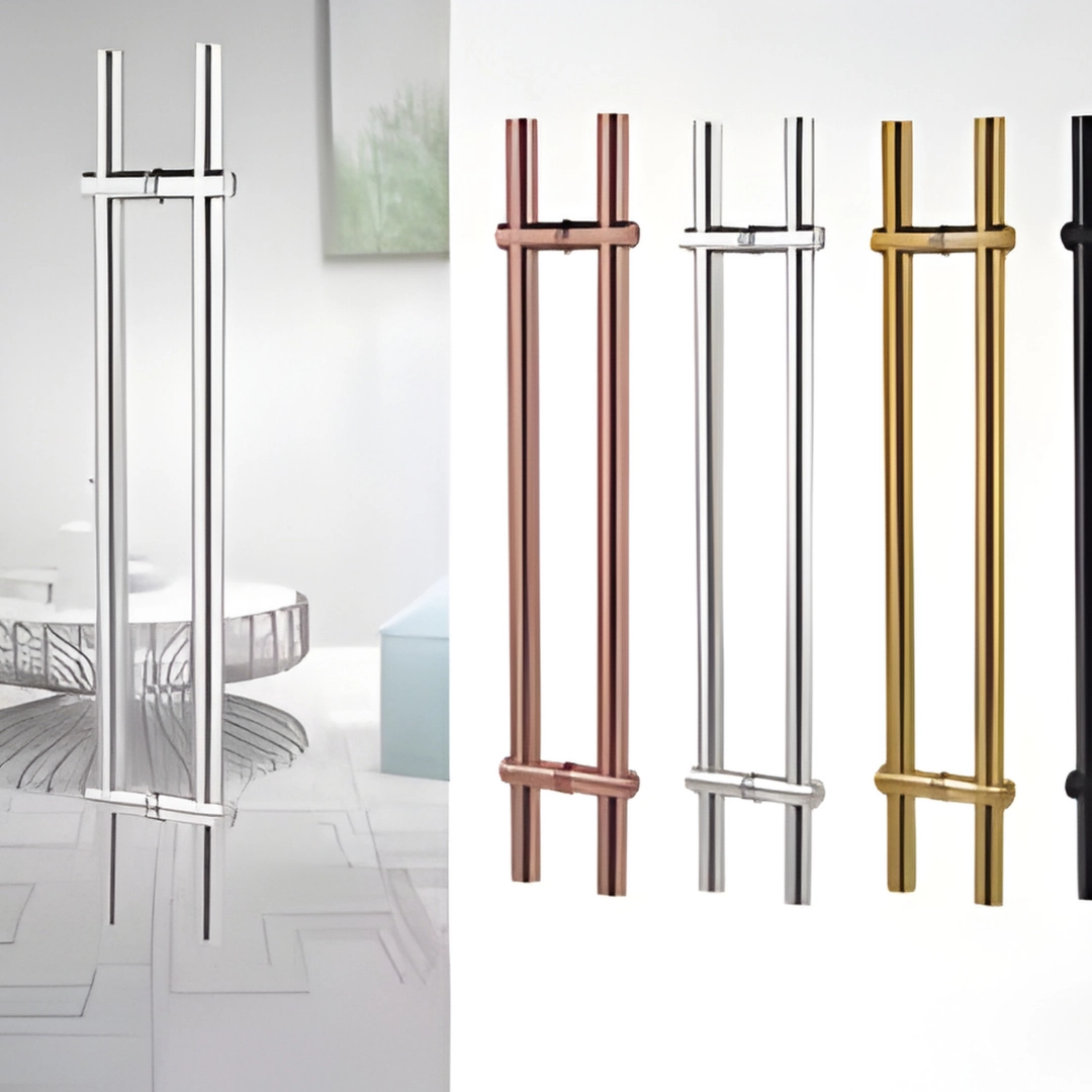 AV-903 H Handle 25mm x 450mm (300mm Hole to Hole) – SS201