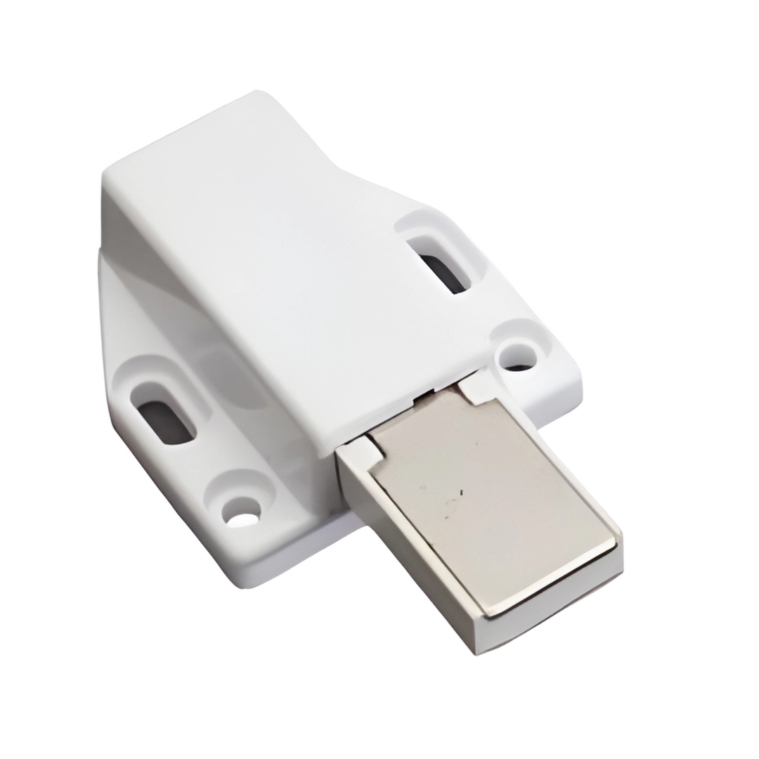 PVC Small White Push Magnet